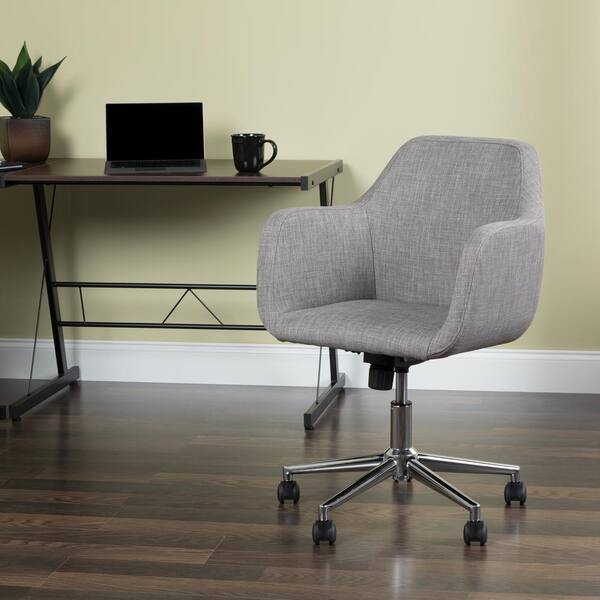 OFM ESS Collection Upholstered Home Office Desk Chair Grey 