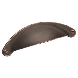 Cup Pulls Collection 2-1/2 in (64 mm) Center-to-Center Oil-Rubbed Bronze Cabinet Cup Pull