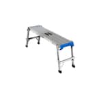20 in. x 45 in. x 12 in. Aluminum Pro Work Platform with 300 lbs. Load Capacity