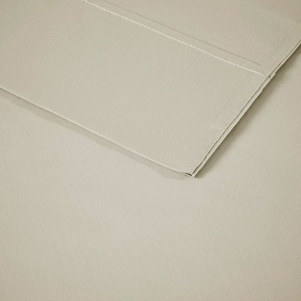 Ivory 1500 Thread Count Cotton Blend Standard Pillowcases Set