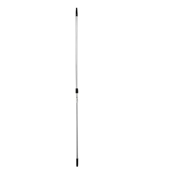 KLEEN HANDLER Glass Clean 54 in. to 8 ft. Extension Handles with Threaded Tip, Metal Mop Handle, Window Cleaning (2-Pack)
