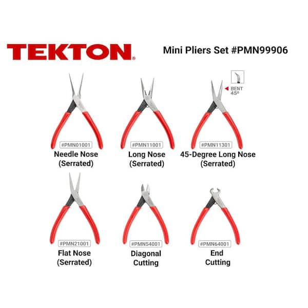 Mini Pliers Set (6-Piece)