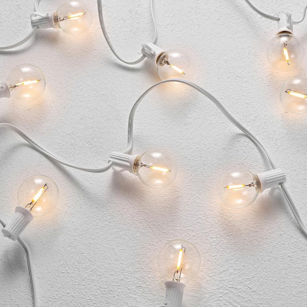 Chiera White LED Outdoor Globe String Lights