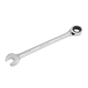Westward 3LU10 Reversible Ratcheting Combination Wrench 8 mm 12 Pt Double End 