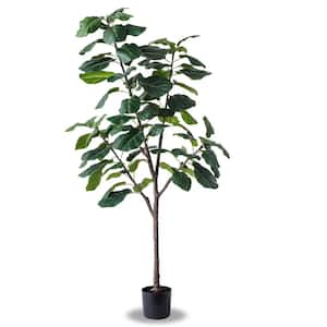 72 in. Faux Fiddle Leaf Artificial Fig Tree with 4 Branches