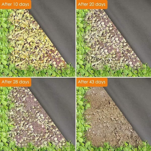 4 ft. x 300 ft. 2.3 oz. Non-woven Fabric Weed Barrier Landscape Fabric