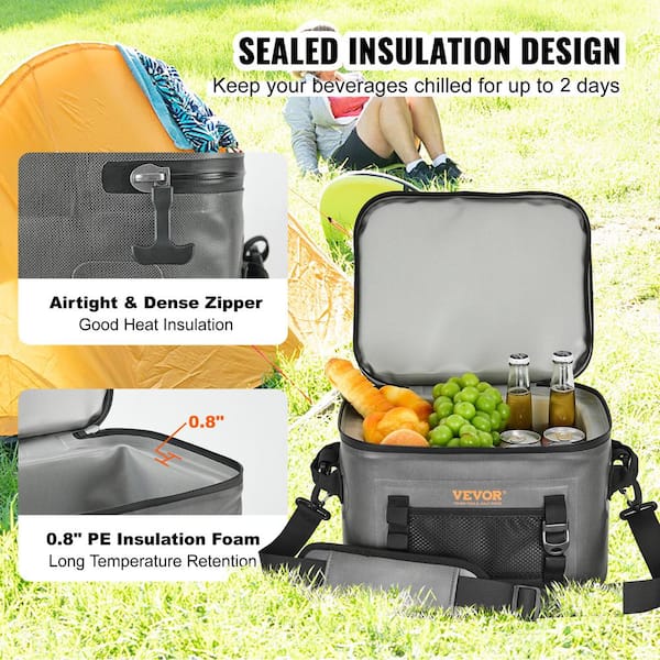 Soft Waterproof Insulated Lunch Bags for Kids Thermal Cooler Bag