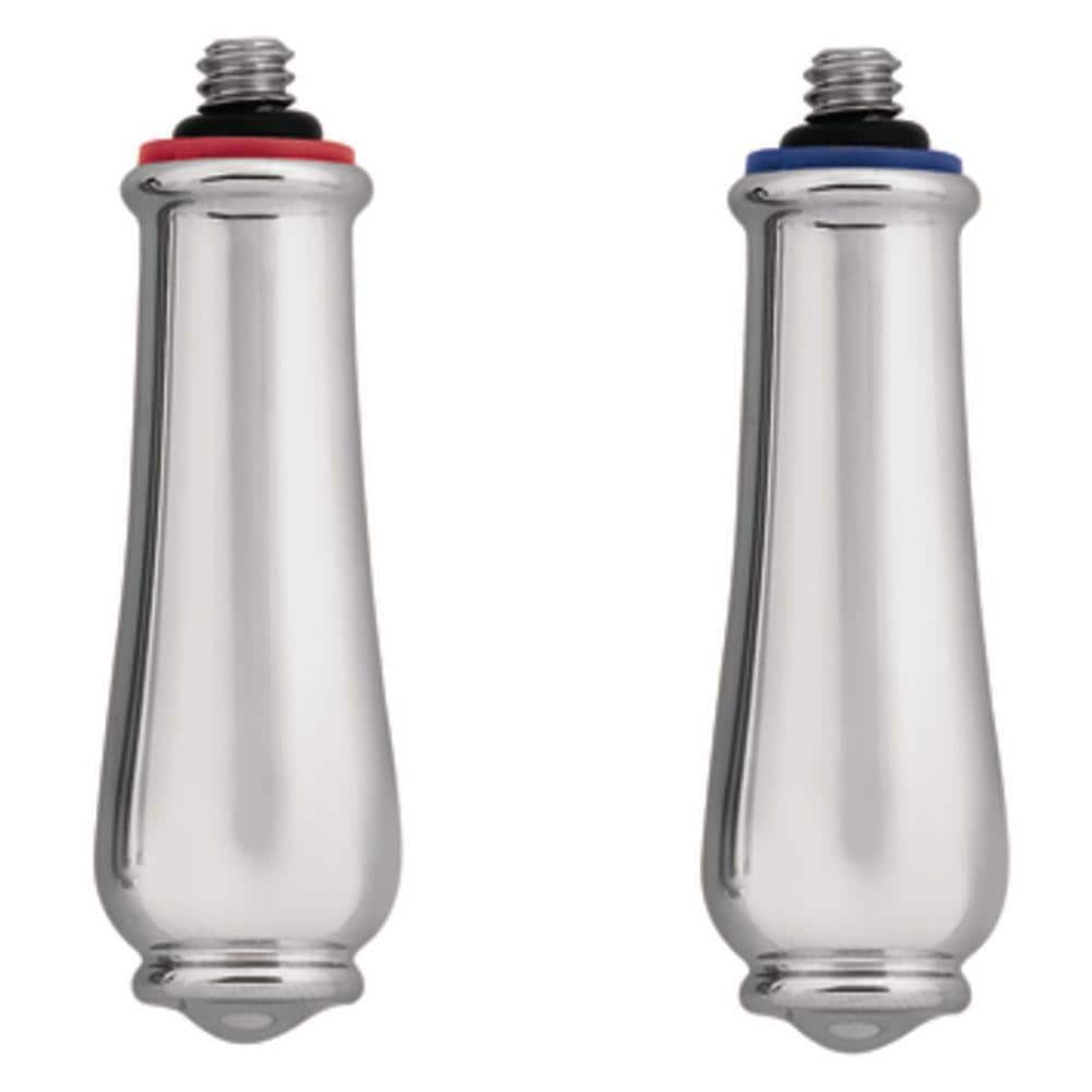 MOEN Monticello Replacement Lever Handles in Chrome (2Pack) 97372