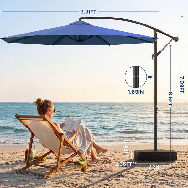 10 ft patio umbrella cover Replacement Canopy, 10x10ft Cantilever Offset Square Patio Umbrella Cover, Double Umbrella Replacement Top, Hanging Umbrella for Market Garden Deck Pool Backyard Patio(Dark green) : Clothing, Shoes & Jewelry Compatible with our rustproof aluminum market frames sold separately 9/10ft Patio Umbrella Canopy Replacement