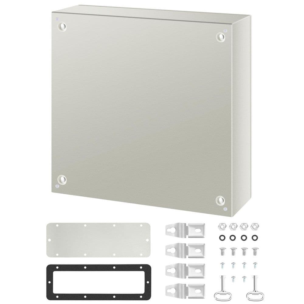 NEMA Steel Case, IP66 Water & Dust Resistant, 24 in. x 24 in. x 8 in. NEMA 4x Metal Electric Enclosure price history on PriceWatchPro