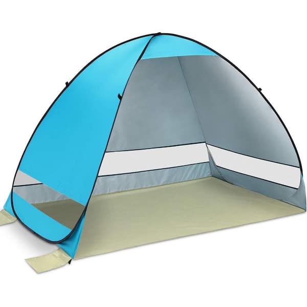 ANGELES HOME 10 ft.x 17.6 ft. Gray Outdoor Instant Pop-Up