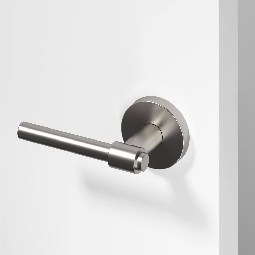 Zen Metal Brushed Nickel Dummy Door Handle with Round Rosette price history on PriceWatchPro