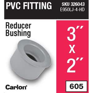 3 in. x 2 in. PVC Reducer Bushing