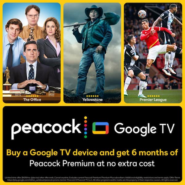 GOOGLE CHROMECAST 4k C/ GOOGLE TV – CELULARES SF