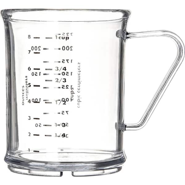 Clear Polycarbonate Measuring Cups