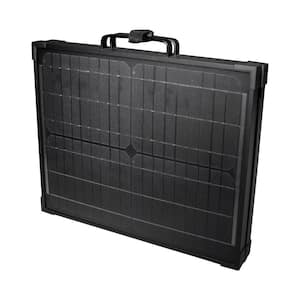 40-Watt Portable Briefcase Design Monocrystalline Silicon Solar Panel