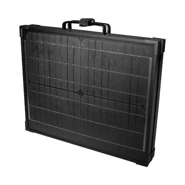 NATURE POWER 120-Watt Portable Briefcase Design Monocrystalline Silicon Solar Panel