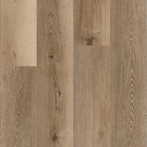 Vinyl Pro With Mute Step Aged Hickory 7.25 in. W x 48 in. L Waterproof Luxury Vinyl Plank Flooring (24.03 sq. ft)