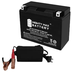 Y50-N18L-A3 Replacement Battery for CanAm Spyder RT Limited SE5 10-13 + 12V 4Amp Charger