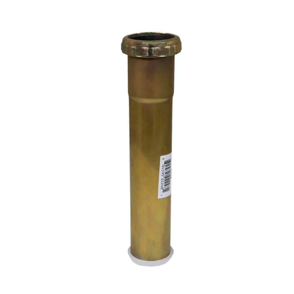 1-1/2 in. x 12 in. Brass Slip Joint Extension Tube for Tubular Drain Applications, 20GA price history on PriceWatchPro
