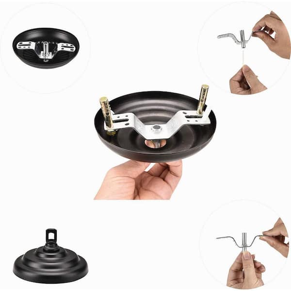 シャンデリアのパーツ OBJLGEV Heavy Duty Canopy Kit Pendant Light Fixture Chain