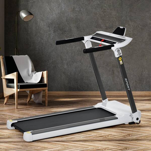 Walking Pad Treadmill For Home - Folding Treadmill With Incline, 3.5HP Quiet Brushless Motor, 330 Lbs Capacity