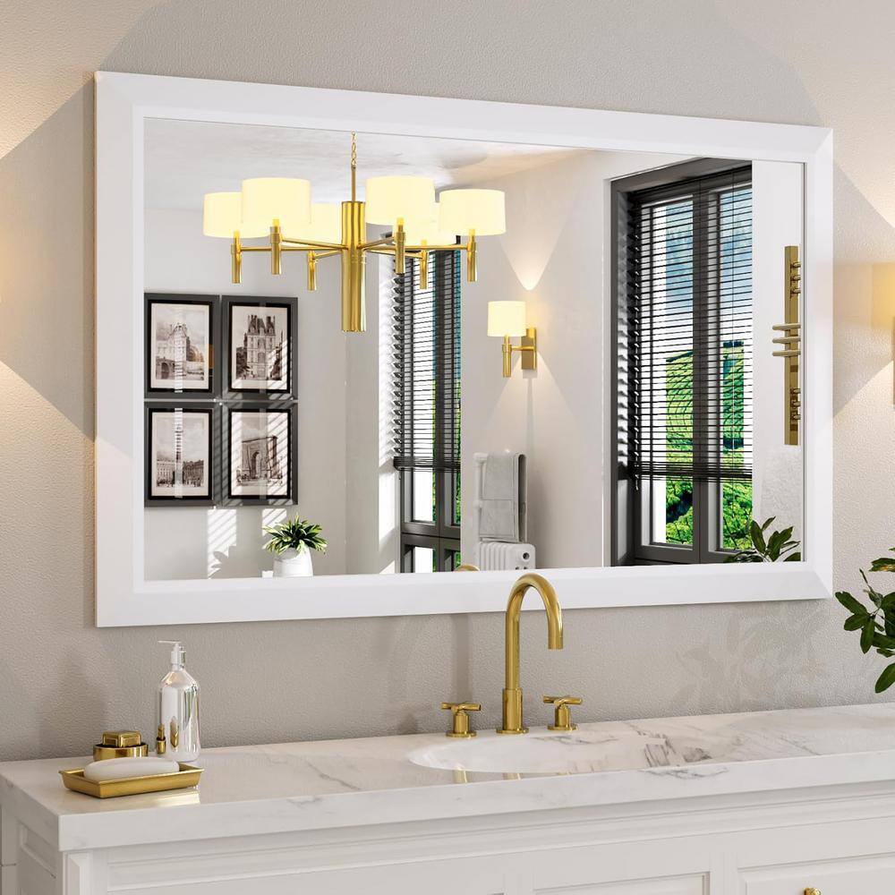 Apmir 48 in. W x 30 in. H Rectangular Aluminum Alloy Framed and ...