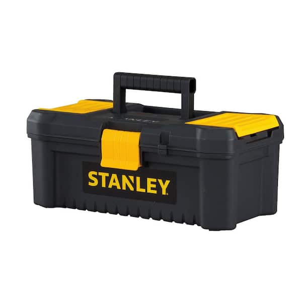Stanley 12-1/2 in. 1 Gallon Essential Tool Box with Lid Organizers