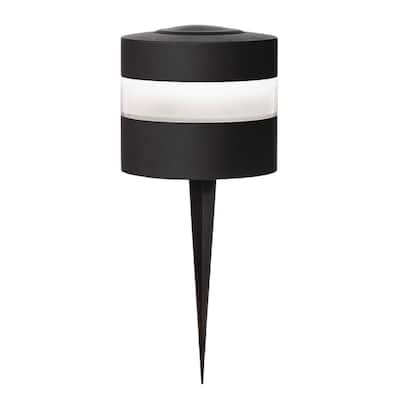 Lakeview 25-Watt Equivalent Low Voltage Black LED Outdoor Marquee Path Light