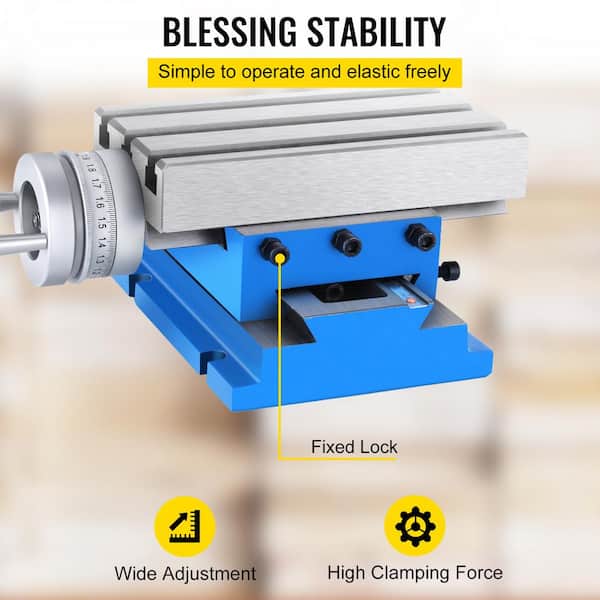 SKYSHALO Milling Working Table-7.3 x 4 In. Worktable