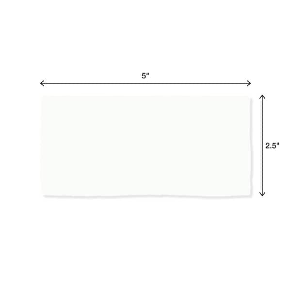 Daltile Farrier Cremello 2-1/2 in. x 5 in. Glazed Ceramic Wall Tile (5.34 sq. ft./case)