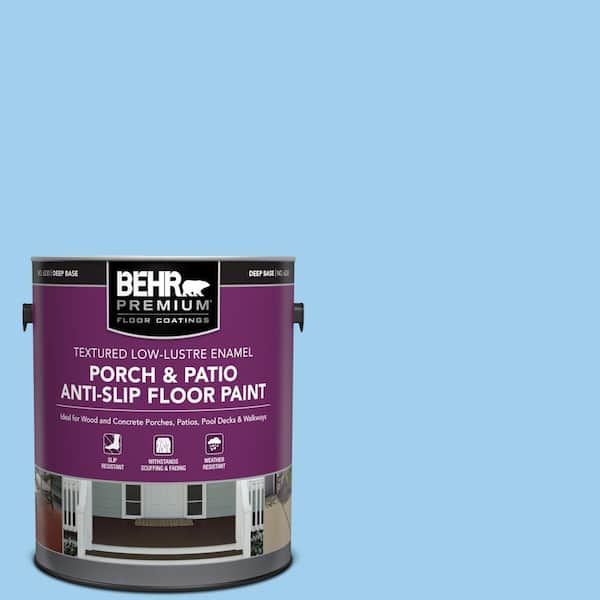 BEHR PREMIUM 1 gal. #P510-2 Mediterranean Charm Textured Low-Lustre Enamel Interior/Exterior Porch and Patio Anti-Slip Floor Paint