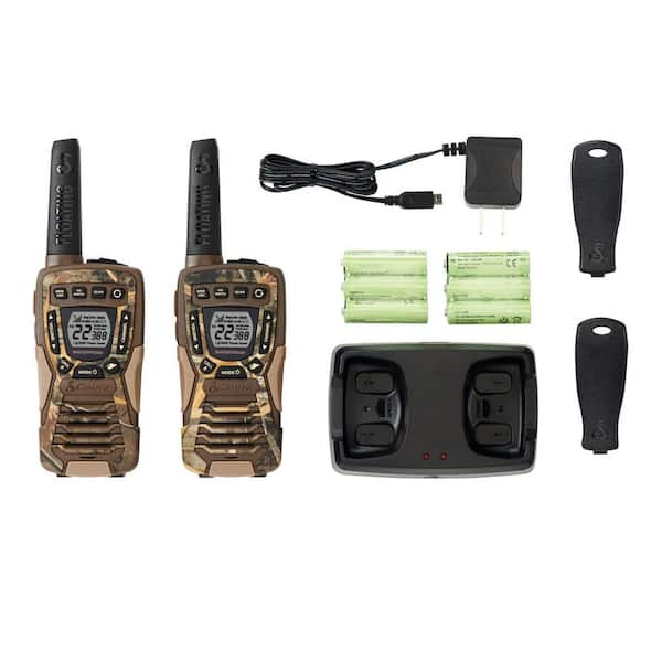 Shops Cobra MicroTalk Two Way Radio Model ACXT1035R FLT CAMO