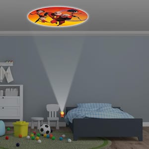 Projectable LED Incredibles 2 Plug-In Night Light