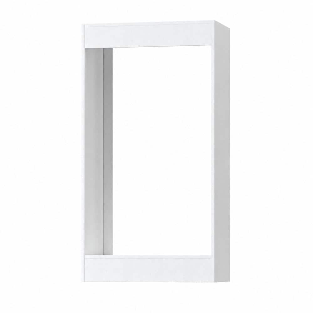 31.5 in W White Modular Closet System Double Hanging Organizer for Clothes price history on PriceWatchPro