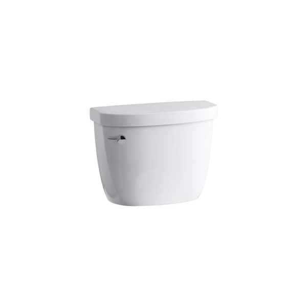 KOHLER Cimarron 1.6 GPF Single Flush Toilet Tank Only with AquaPiston Flushing Technology in White