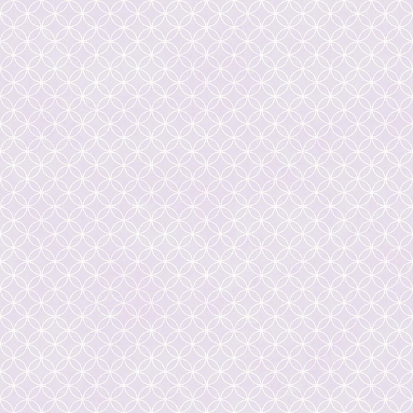 Chesapeake Leena Lavender Loopy Hoops Lavender Wallpaper Sample