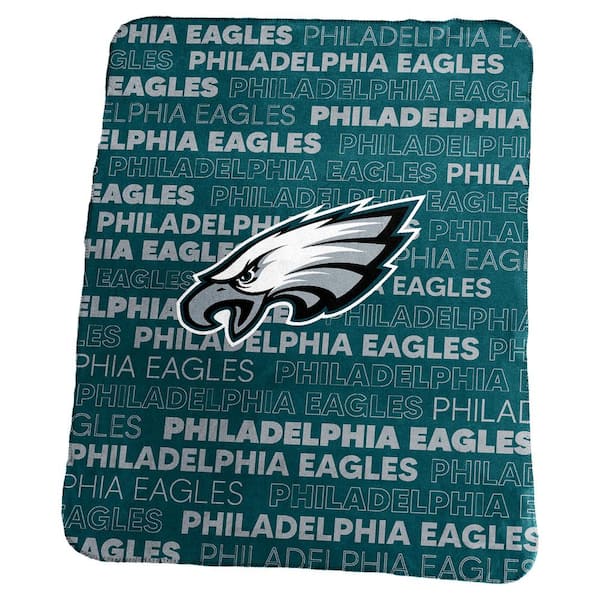 logobrands Philadelphia Eagles Multi-Colored Classic Fleece Throw