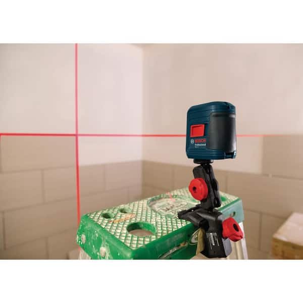 Using Laser Levels for Shower Layouts