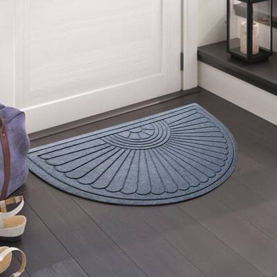 Half Circle Indoor Outdoor Door Mats The Home Depot Half Circle Indoor Outdoor Door, Half Moon Outdoor Mats