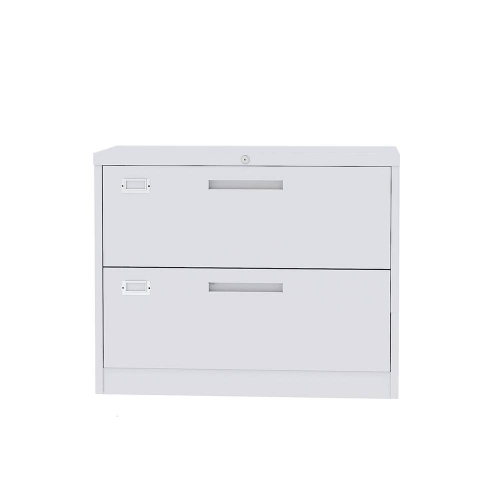 White 2Drawer Steel Office Filing CUU947830 The Home Depot