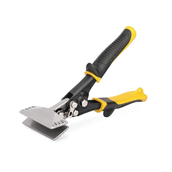 Laybus 3 in. Sheet Metal Bender, Hand Seamer for Metal Flattening, Ideal for HVAC Projects, Ergonomic Straight Flat Smooth Jaw