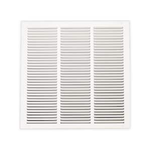 Everbilt 10 in. x 10 in. Steel Return Air Grille in White E17010X10 - The  Home Depot