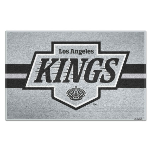 FANMATS Los Angeles Kings Gray 1.5 ft. x 2.5 ft. Starter Area Rug