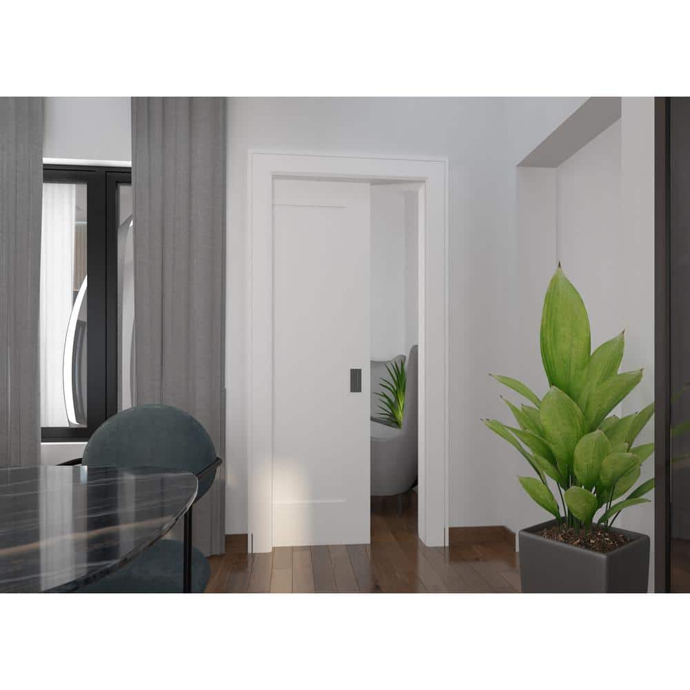 24" White Solid Core Composite Interior Door Slab