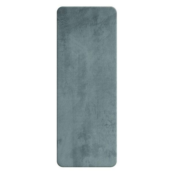 Sleep Innovations Slate 24 in. x 60 in. Bath Rug Runner