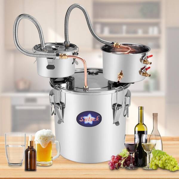 SEEUTEK Alcohol Still Stainless Steel Water Alcohol
