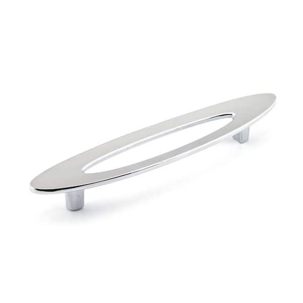 Richelieu Hardware Morrisania Collection 3-3/4 in. (96 mm) Center-to-Center Chrome Contemporary Drawer Pull