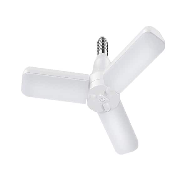 300-Watt Equivalent Specialty Code Garage 3-Panel Motion Sense LED Light Bulb 3000K/4000K/5000K Selectable White(1-Pack)