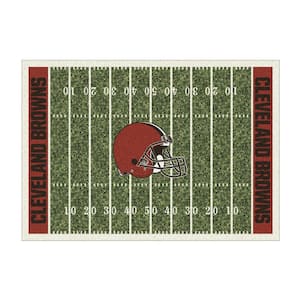 CLEVELAND BROWNS 6X8 HOMEFIELD RUG